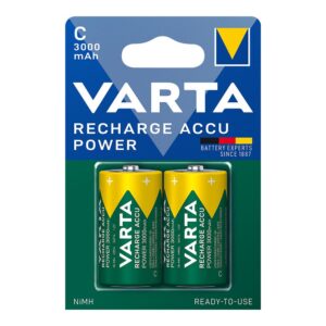 PILA RECARGABLE ACCU POWER C - HR14 3000 mA (BLISTER 2 uds) Ø26,2 x 50 mm