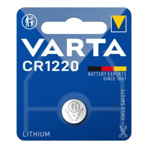 MICRO PILA DE BOTÓN LITIO CR1220 3 V Ø12,5 x 2,0 mm BLISTER