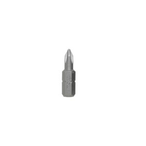 PUNTAS PHILLIPS PH2 x 25 mm ¼ pulg ACERO, 10 uds