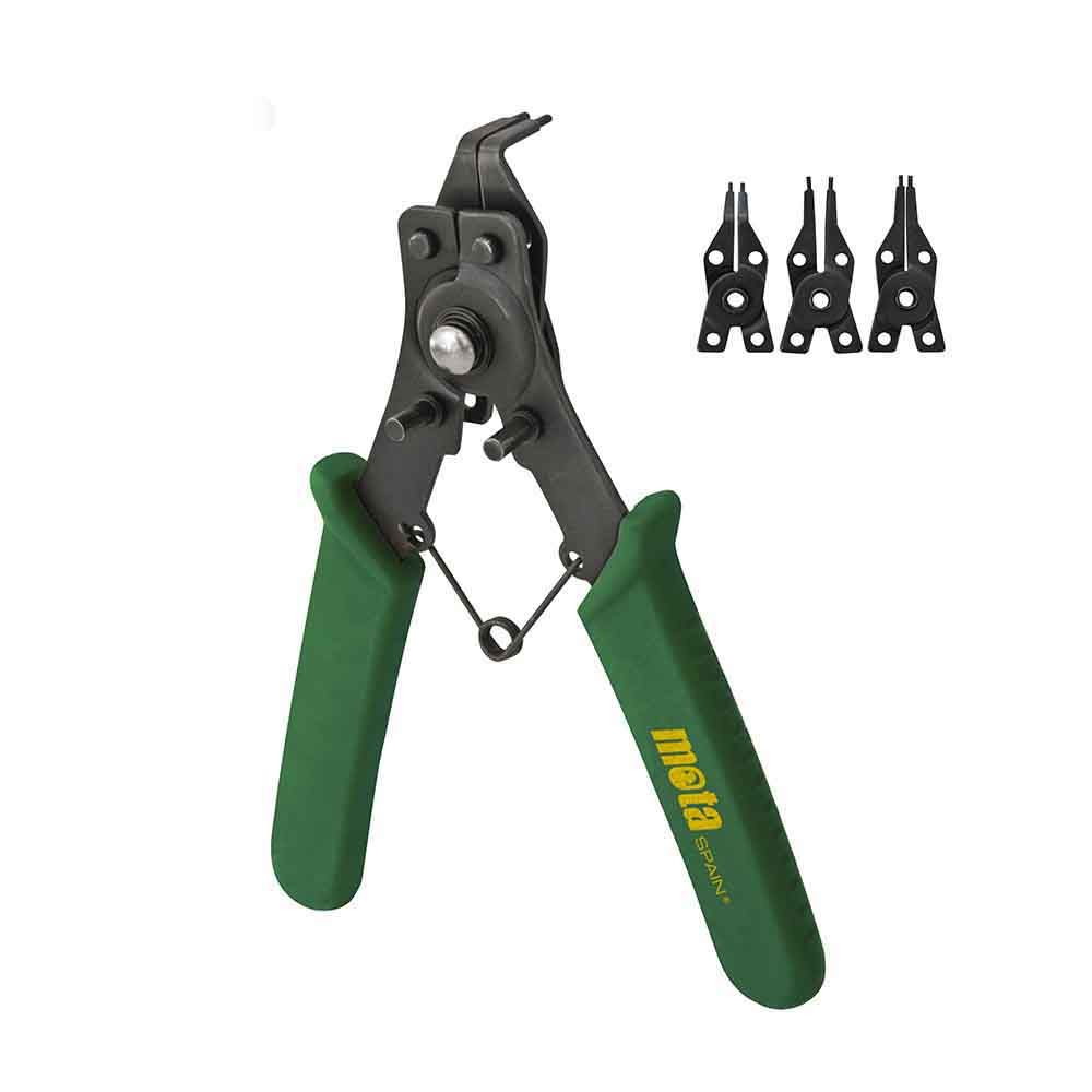 ALICATES ARANDELAS ABRIR/CERRAR 4 EN 1, 180 mm