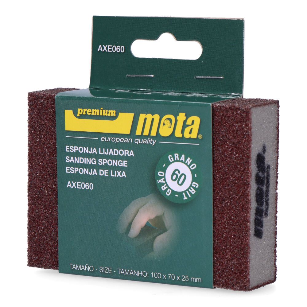 ESPONJA LIJADORA DE ALUMINIO GRANO 60 - Imagen 2