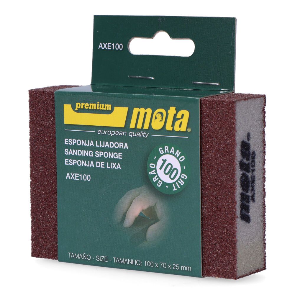 ESPONJA LIJADORA DE ALUMINIO GRANO 100 - Imagen 2