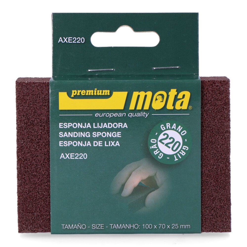 ESPONJA LIJADORA DE ALUMINIO GRANO 220