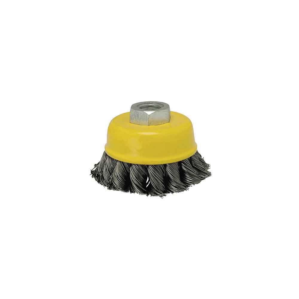 CEPILLO COPA DE ALAMBRE TRENZADO Ø60 mm