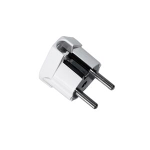 CLAVIJA 2P+T TIPO F T/TL SALIDA LATERAL 4,8mm 16A (RETRACTILADO) SOLERA 6566