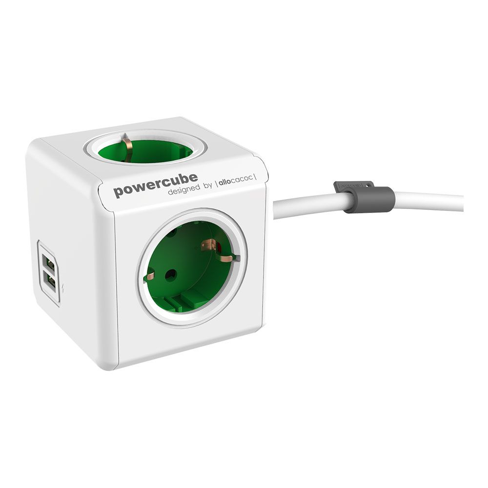 EXTENDED + USB, 4 TOMAS CORRIENTE + 2 USB. - Imagen 2