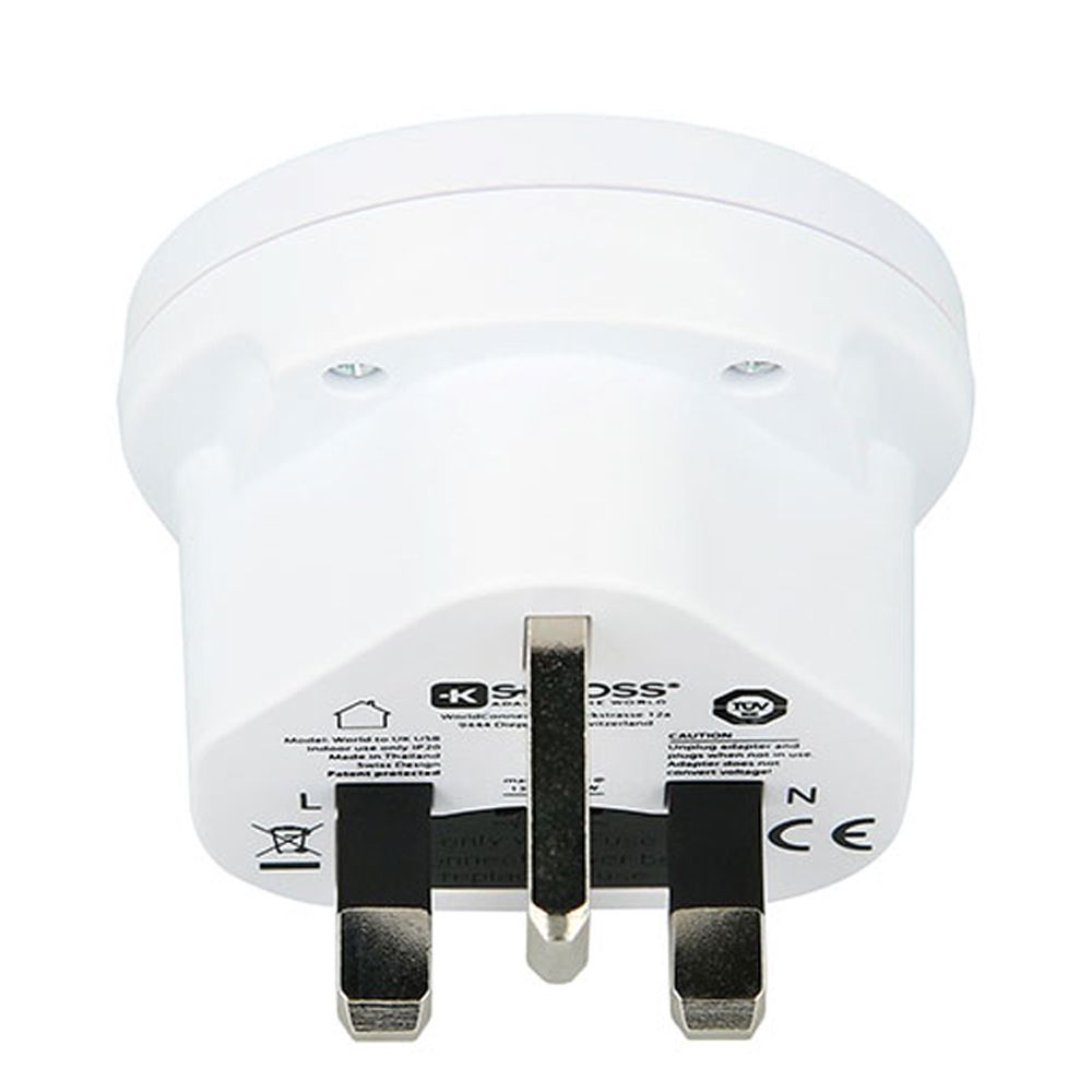 ADAPTADOR MUNDIAL A REINO UNIDO CON USB SKROSS 1500267 - Imagen 3