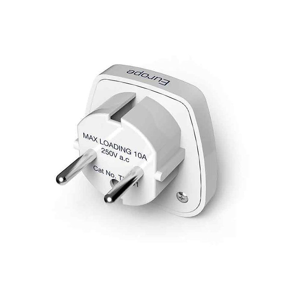 ADAPTADOR ENTRADA MULTIPLE MUNDIAL A SALIDA CLAVIJA EUROPA, TB-901, TRAVEL BLUE - Imagen 4