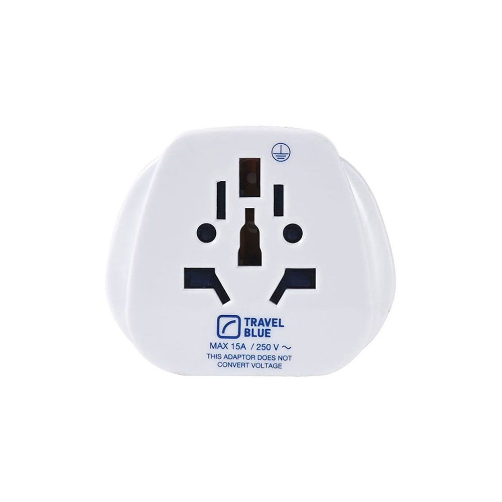 ADAPTADOR ENTRADA MULTIPLE MUNDIAL A SALIDA CLAVIJA ESTADOS UNIDOS, TB-912, TRAVEL BLUE