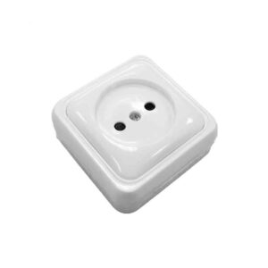 BASE 16A SUPERFICIE "SERIE ONSEN" 63 x 63 x 30 mm