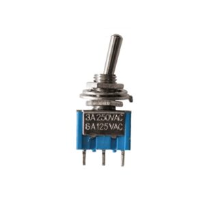 CONMUTADOR UNIPOLAR ON/ON 3A 250V