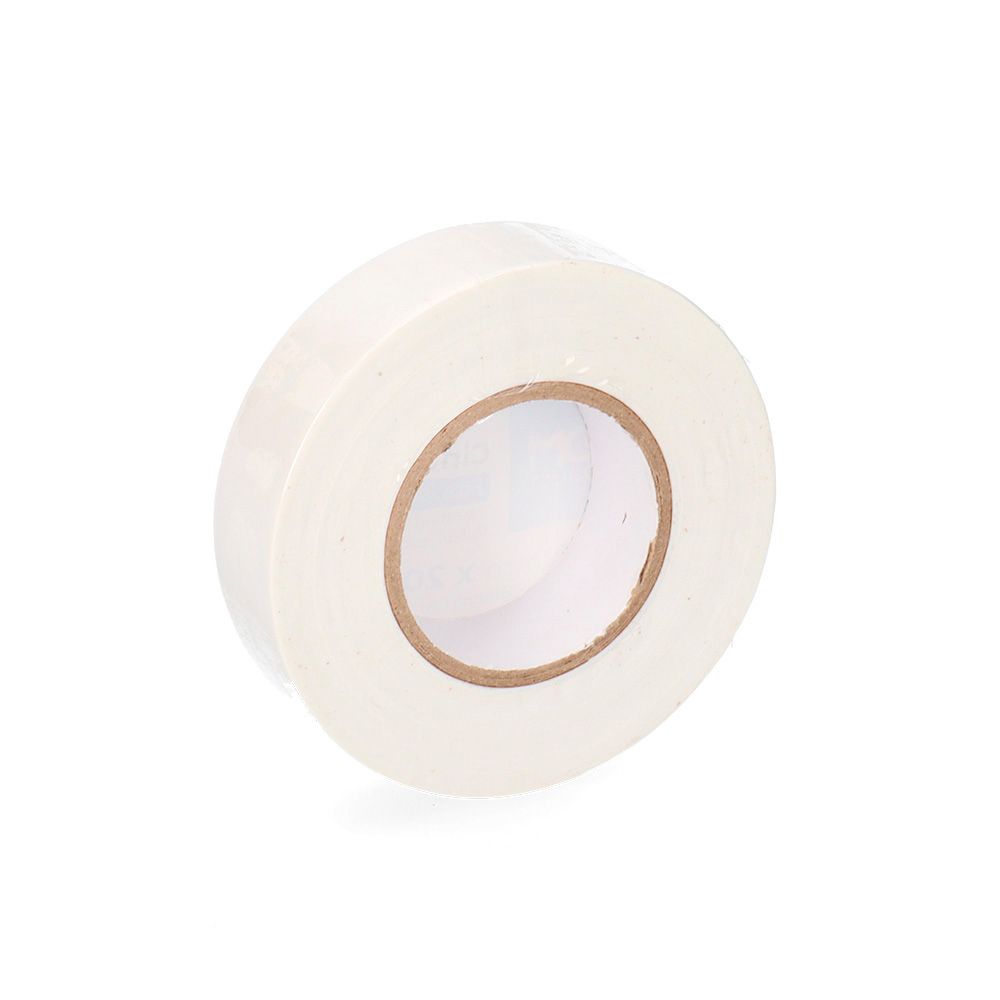 CINTA AISLANTE CALIDAD "SUPRA" BLANCA 19 mm x 20 m - Imagen 3