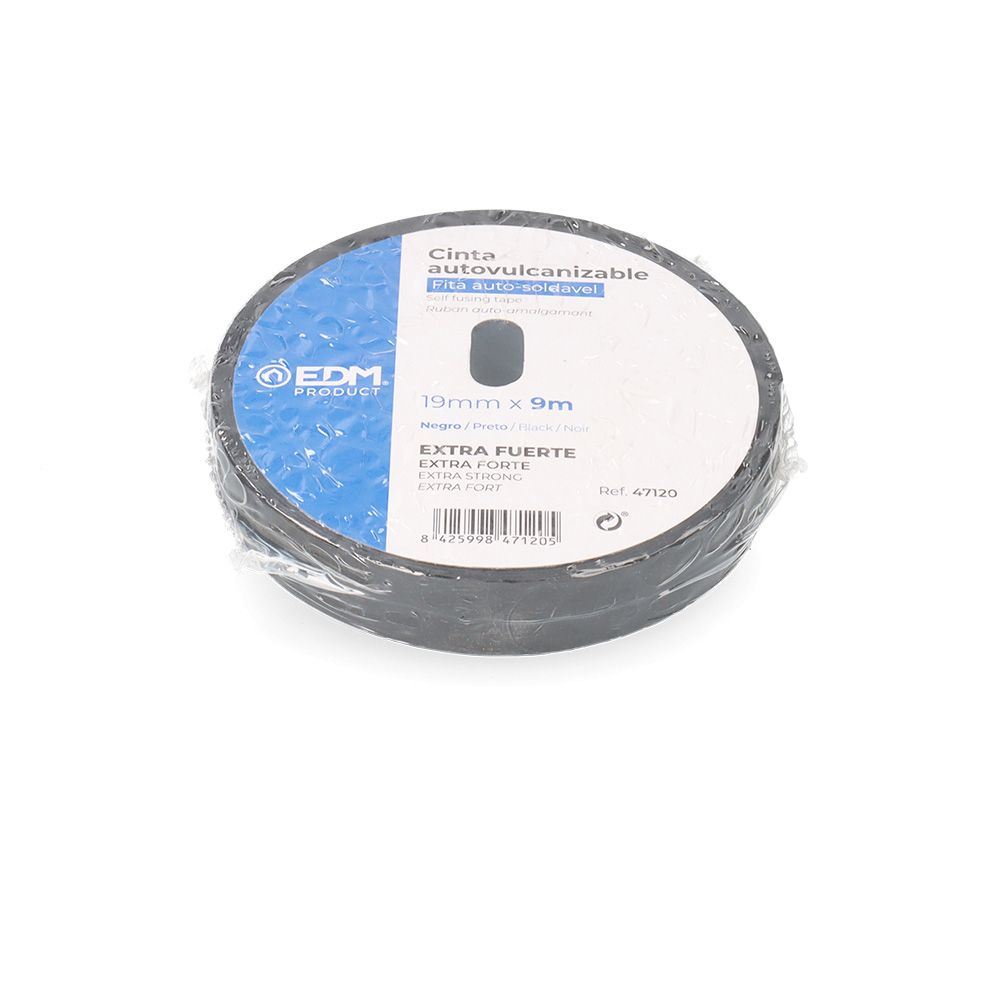 CINTA AUTOVULCANIZABLE NEGRO 19 mm x 9 m - Imagen 2