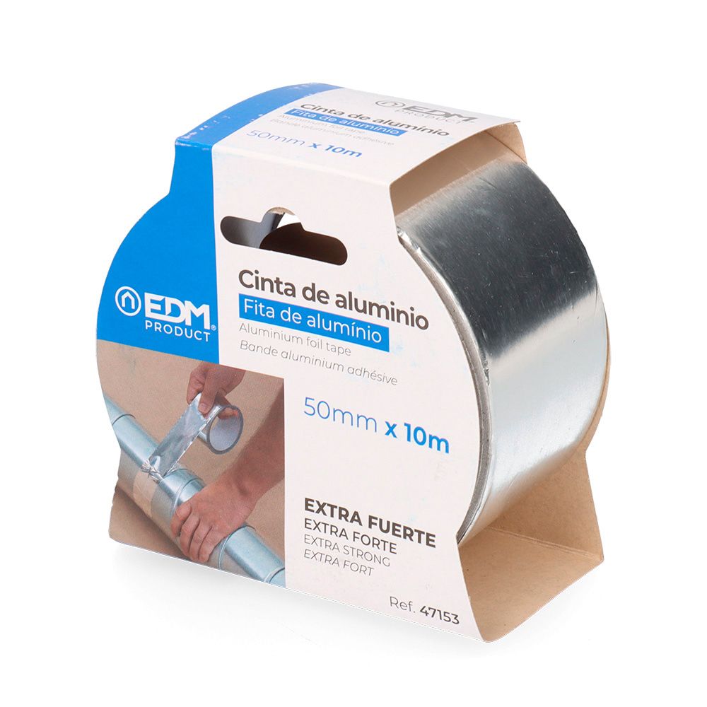 CINTA DE ALUMINIO 65µ 50 mm x 10 m - Imagen 2