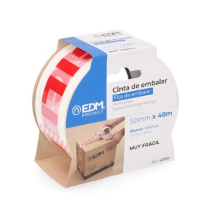 CINTA DE EMBALAR "MUY FRÁGIL" 48 MICRAS 50 mm x 48 m