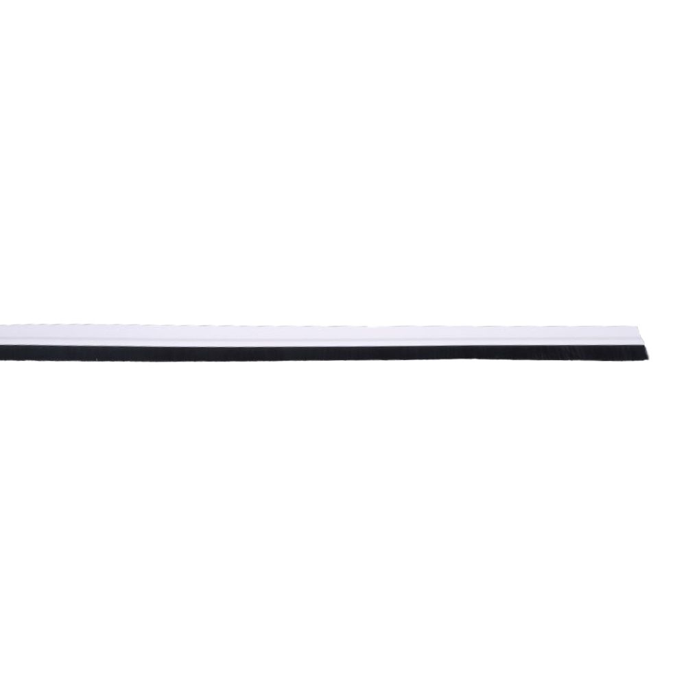 BURLETE BAJO PUERTA RIGIDO BLANCO CON CEPILLO DE FIBRA 1 m - Imagen 3