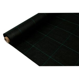 MALLA ANTIHIERBA 100 gr/m² 1 x 25 m COLOR NEGRA