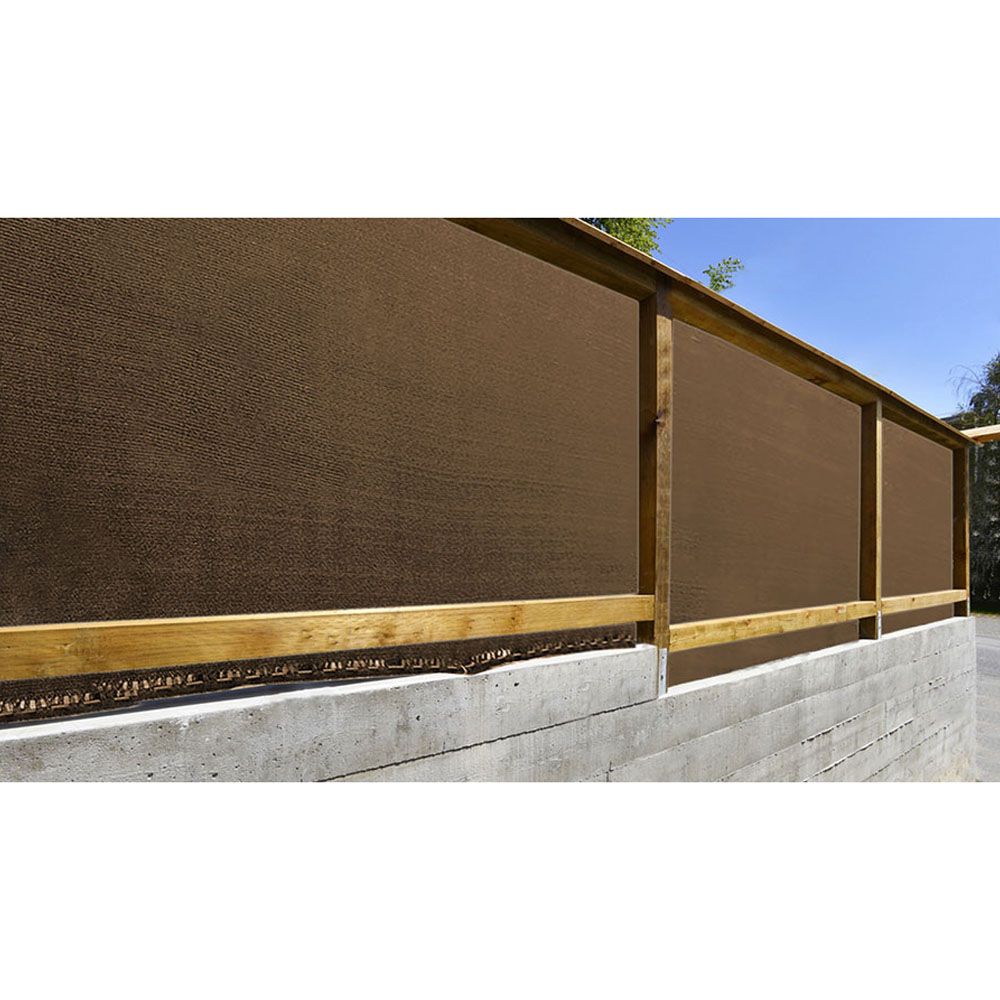 MALLA DE OCULTACIÓN MARRÓN 230 g/m² 1 x 50 m - Imagen 2