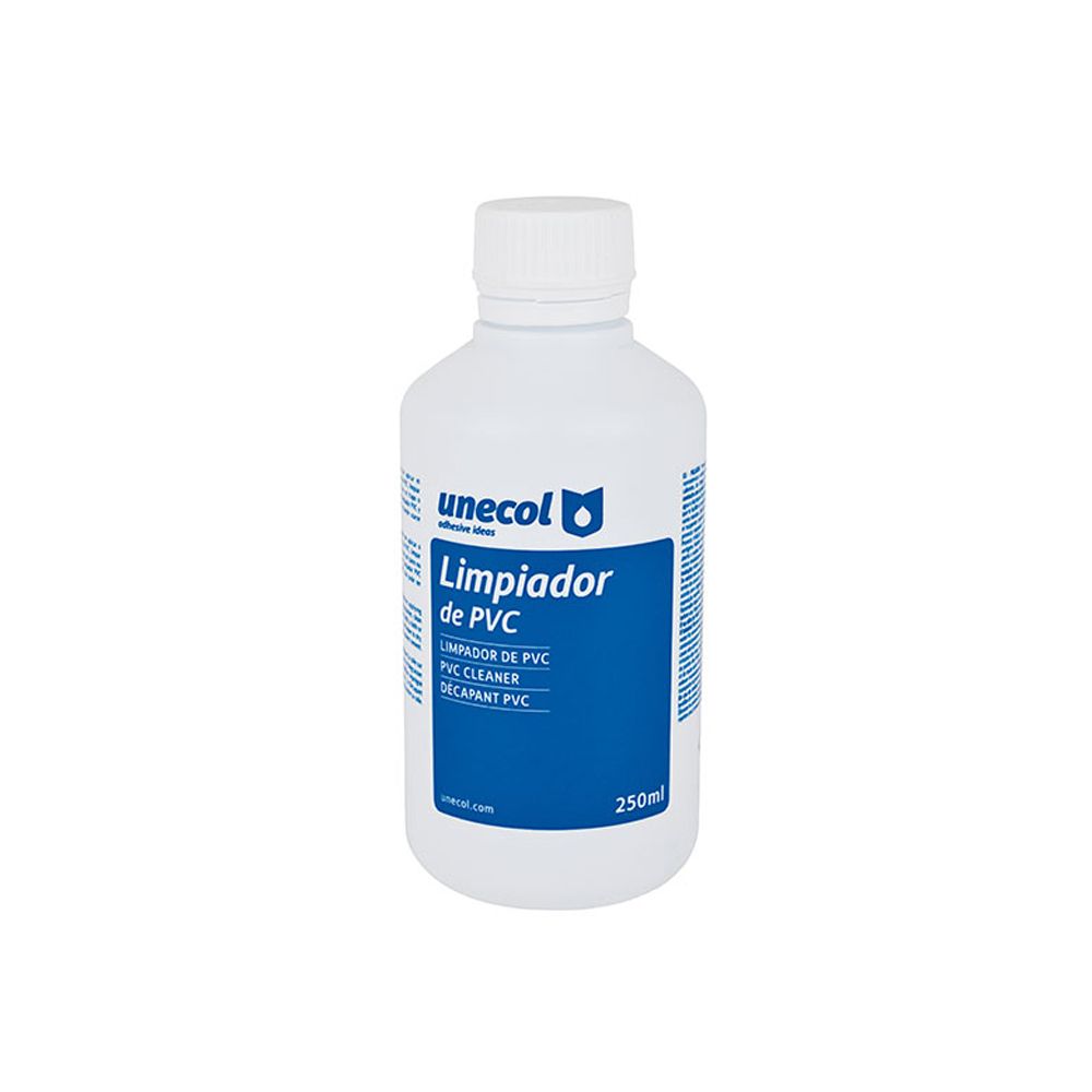 LIMPIADOR PVC, BOTELLA PLÁSTICO 250 ml