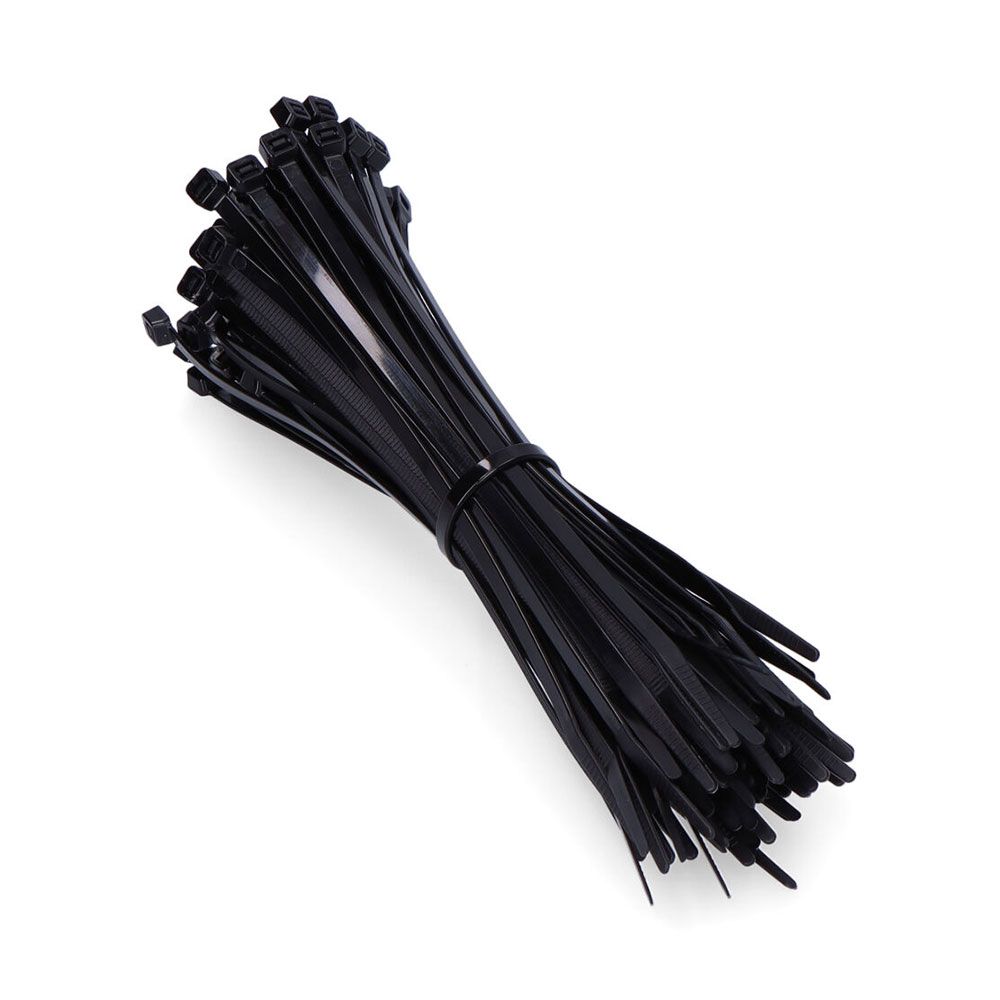 BRIDA NYLON UBN 2,5 x 120 mm NEGRA 100 unid.