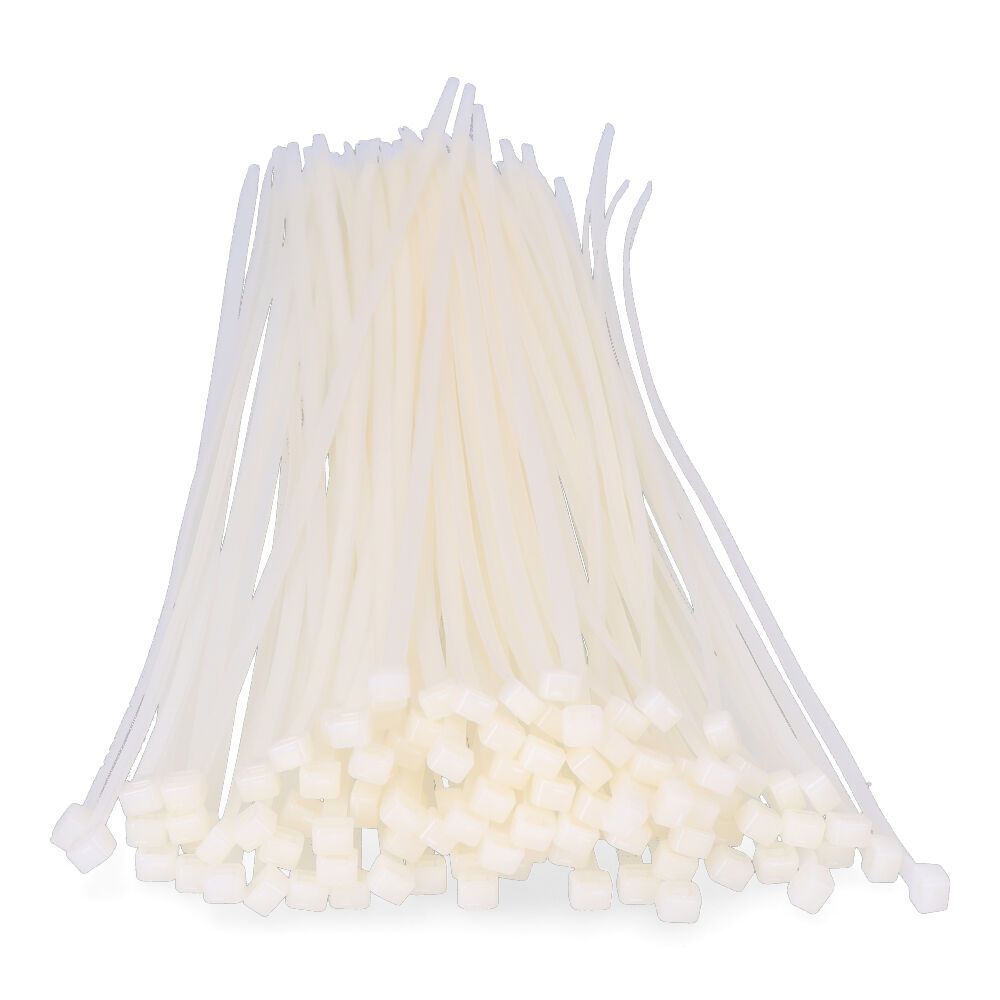 BRIDAS NATURAL 4,8 x 380 mm NYLON ALTA CALIDAD (BOLSA 100 unid.) - Imagen 3