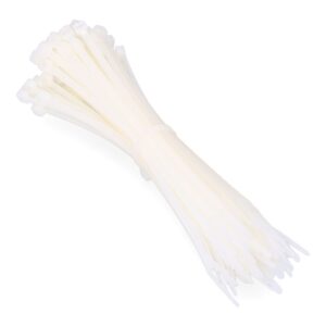 BRIDAS NATURAL 4,6 x 200 mm NYLON ALTA CALIDAD (BOLSA 100 unid.)