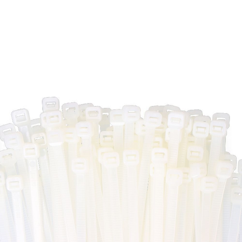 BRIDAS NATURAL 4,6 x 200 mm NYLON ALTA CALIDAD (BOLSA 100 unid.) - Imagen 2