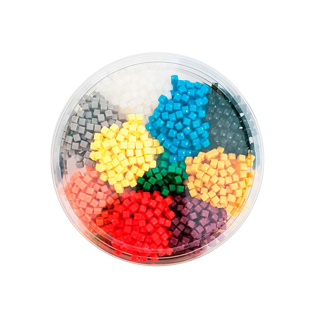 SET DE 1000 BRIDAS 100 x 2,5 mm, COLORES VARIOS, PRESENTACION EN BOTE, NYLON ALTA CALIDAD - Imagen 3