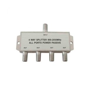 SEPARADOR/SAT 4 VIAS 900-2050 Mhz SOLO PARABÓLICA (RETRACTILADO)