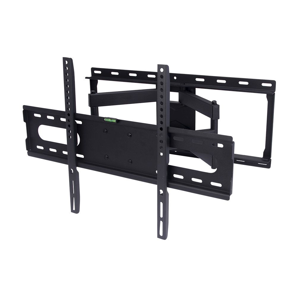 SOPORTE UNIVERSAL TV DE 40-80 PULGADAS 80 kg CON DOS BRAZOS Y OSCILANTE. CON NIVEL INCLUIDO