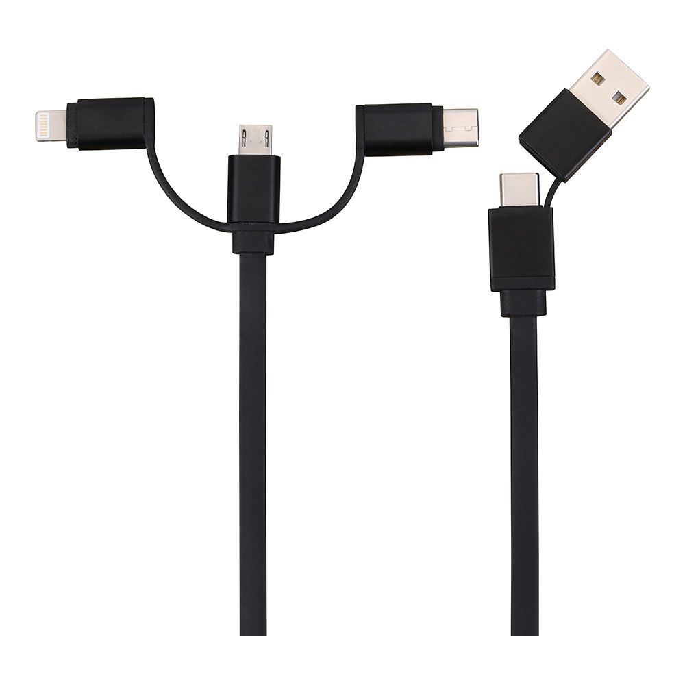 CABLE 6 EN 1, 1 m COLORES SURTIDOS - Imagen 2