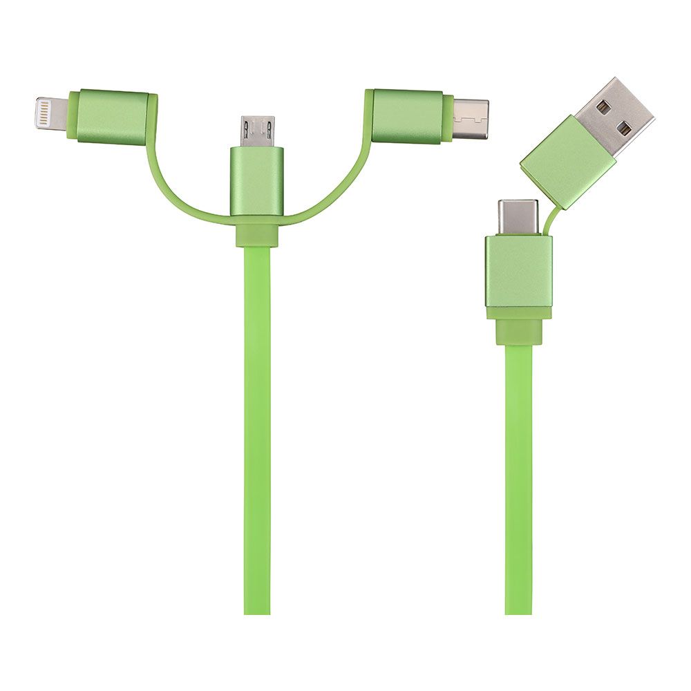 CABLE 6 EN 1, 1 m COLORES SURTIDOS - Imagen 5