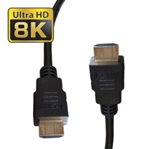 CABLE HDMI 2.1, ULTRA ALTA VELOCIDAD, 1m