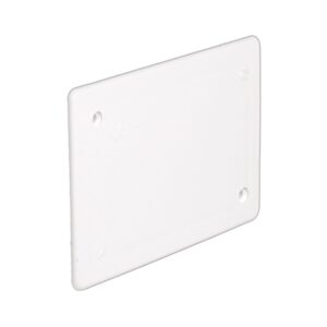 TAPA C/TORNILLOS 12x8cm PARA CAJA 60115. SOLERA