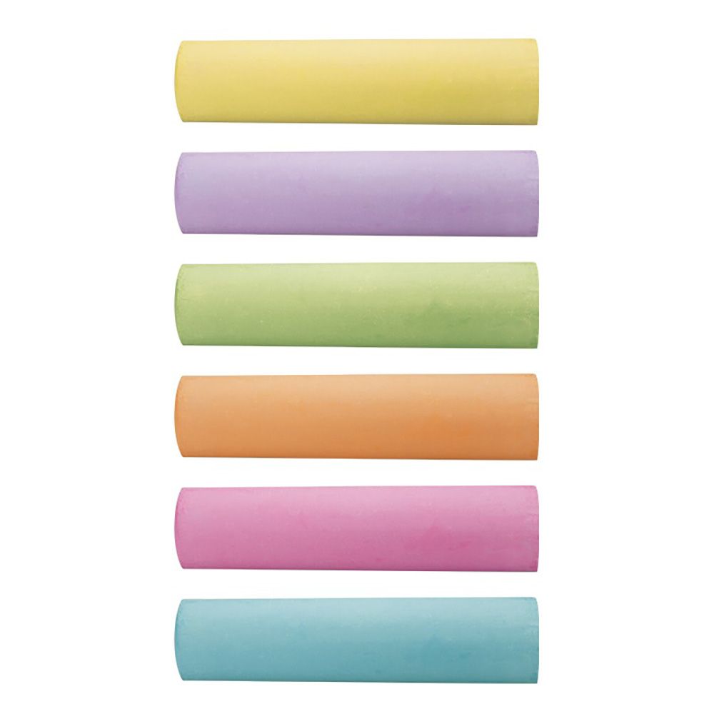 TIZAS DE COLORES MAXI, 6 uds - Imagen 2