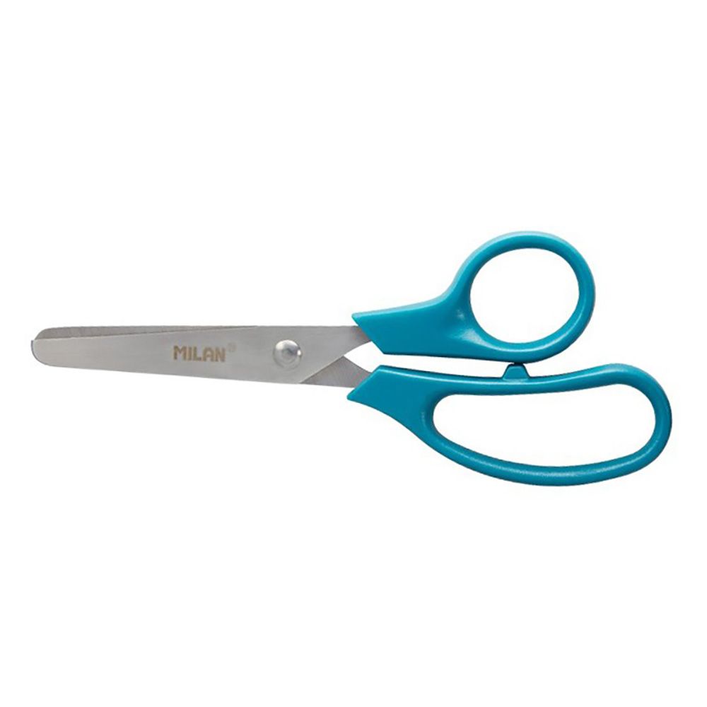 TIJERAS ESCOLARES BASIC 13,3 cm BLISTER - Imagen 2