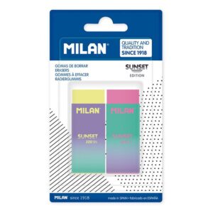 GOMAS DE BORRAR NATA 320 EDICIÓN SUNSET, BLISTER 2 uds