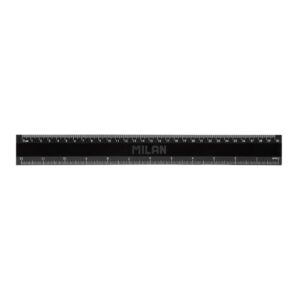 REGLA SERIE SHADOW NEGRA 30 cm