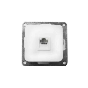 TOMA RJ45 CAT6 EMPOTRAR"SERIE TERM" BLANCO 70x30x70mm (BOLSA BLISTER)