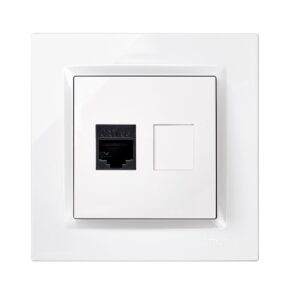 BASE RJ45 CAT.5E BLANCO