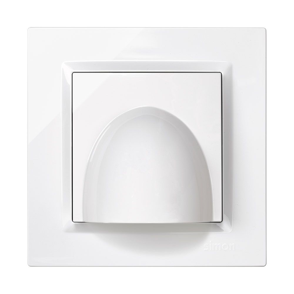SALIDA CABLE BLANCO CON MARCO - Imagen 2