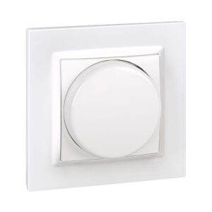 INTERRUPTOR LED REGULABLE BLANCO CON MARCO