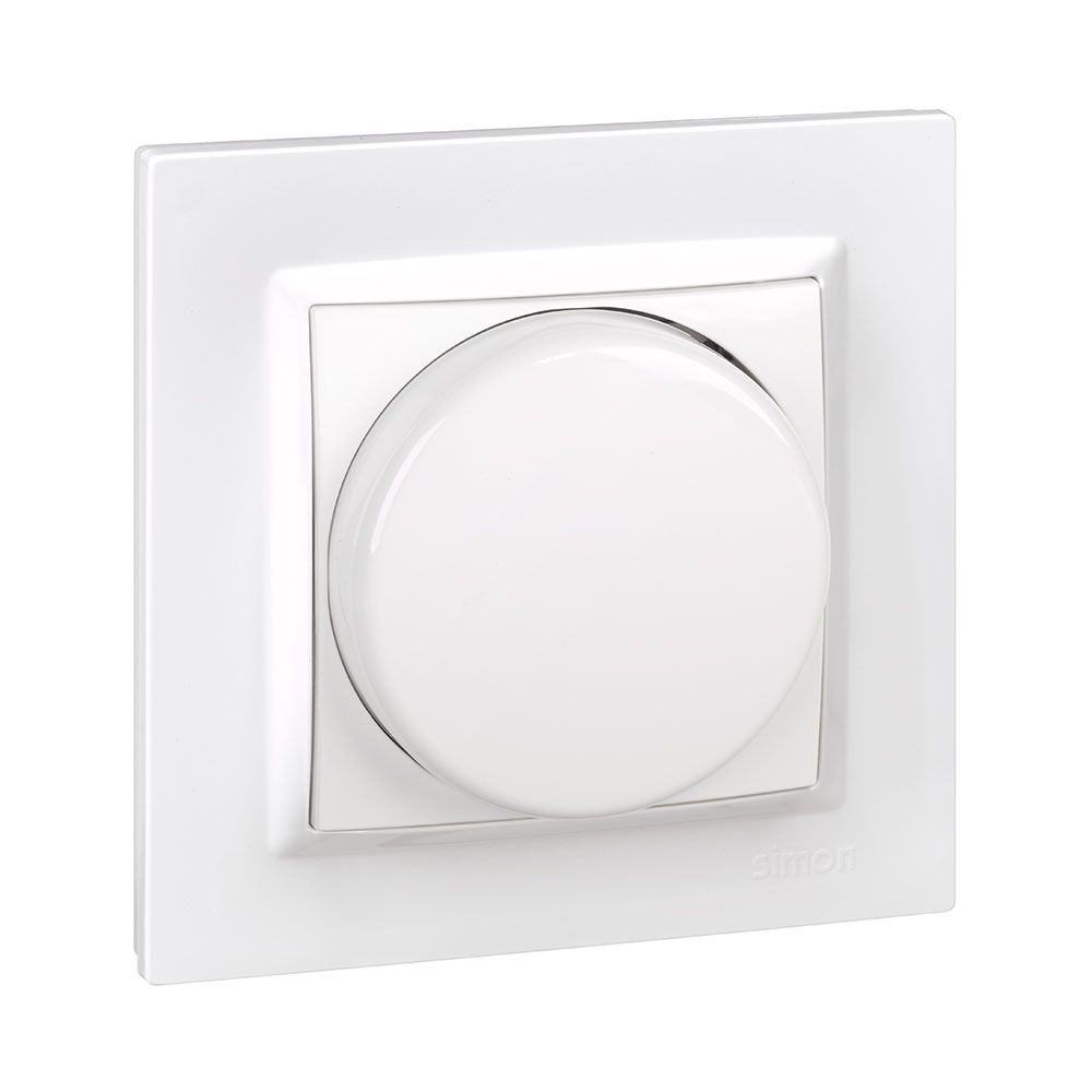 INTERRUPTOR LED REGULABLE BLANCO CON MARCO