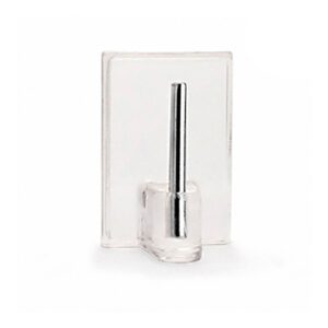 COLGADOR ADHESIVO VISILLOS TRANSPARENTE 2042-0-000 (BLISTER 4 unid.) INOFIX