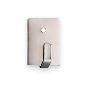 COLGADOR ADHESIVO ACERO 2019-1-001 (BLISTER 4 unid.) INOFIX