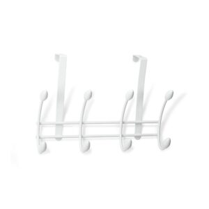 COLGADOR SOBREPUERTA BLANCO (BLISTER), 208 x 306 x 109 mm
