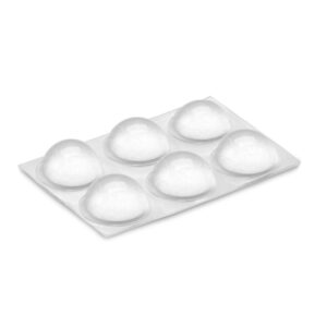 GOTA AUTOADHESIVA, PROTECTORA Y ANTIDESLIZANTE, TRANSPARETE, Ø16 mm, 6 uds, BLISTER