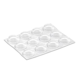 GOTA AUTOADHESIVA, PROTECTORA Y ANTIDESLIZANTE, TRANSPARETE, Ø12,7 mm, 14 uds, BLISTER