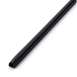 CABLEFIX ADHESIVO NEGRO 4 m 8 x 7mm, BLISTER