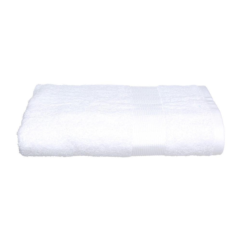 TOALLA DE RIZO 450 g / m² COLOR BLANCO 100 x 150 cm